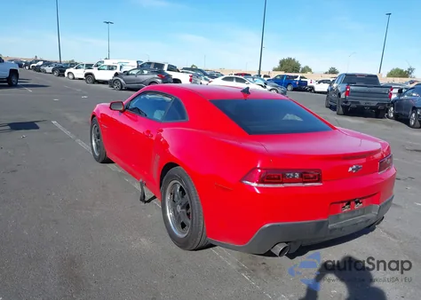 2014 Chevrolet Camaro 2Ls z USA, uszkodzony, nr VIN 2G1FA1E36E9277337